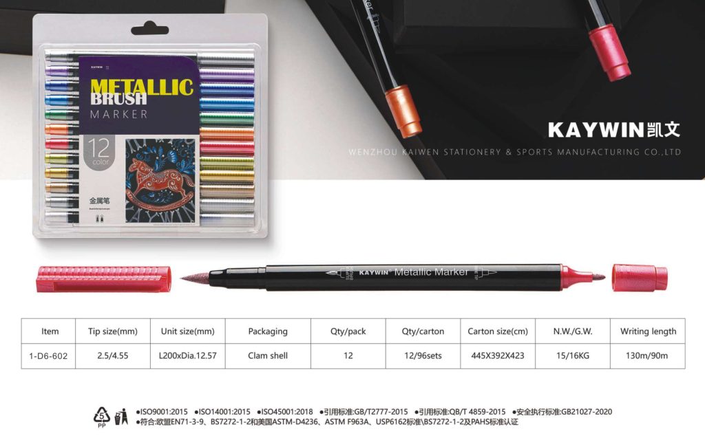 Comment choisir le meilleur marqueur métallique ?kaywin-Color Pen Factory
