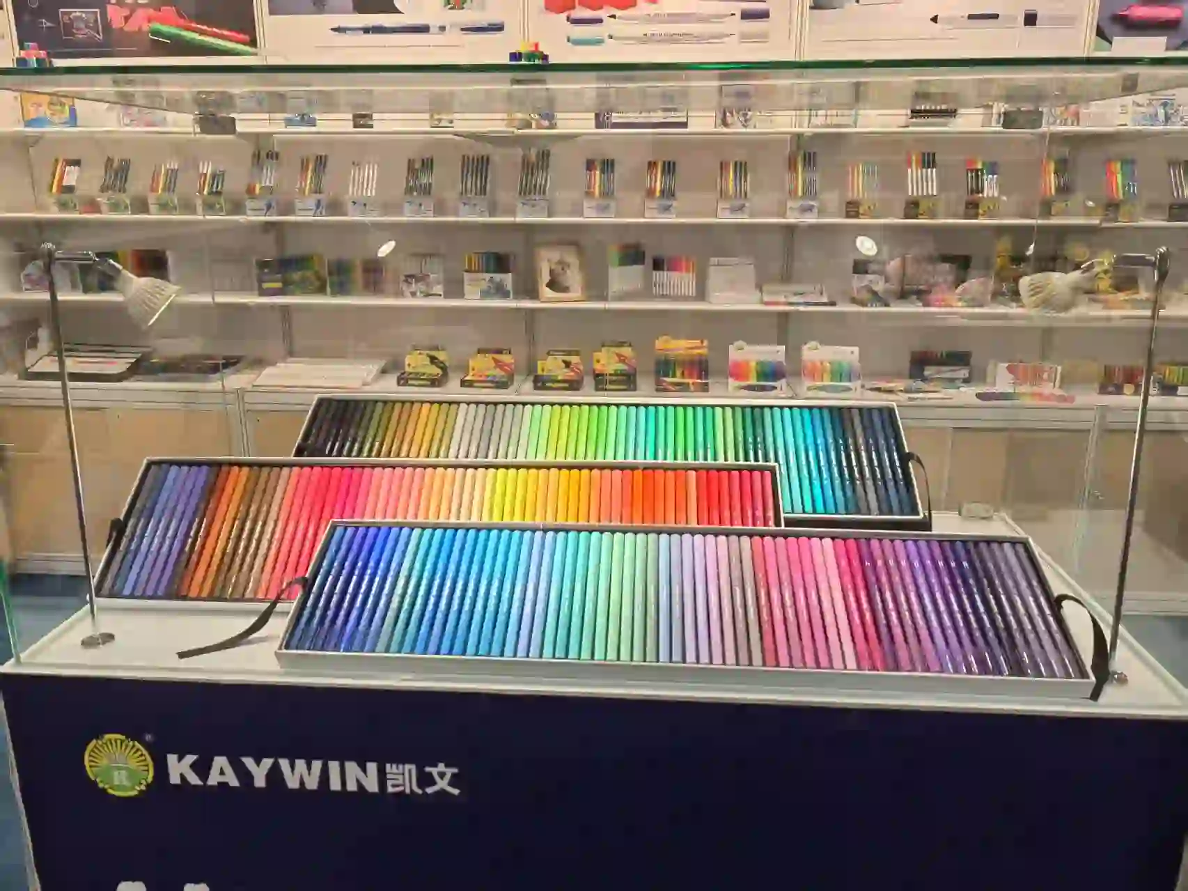 WINSONS Permanente markeerstiften, 24 kleuren acrylmarkeerders