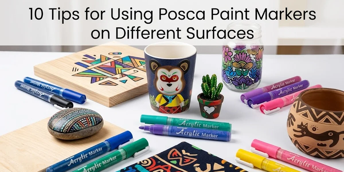 10 Tips for Using Posca Paint Markers on Different Surfaces