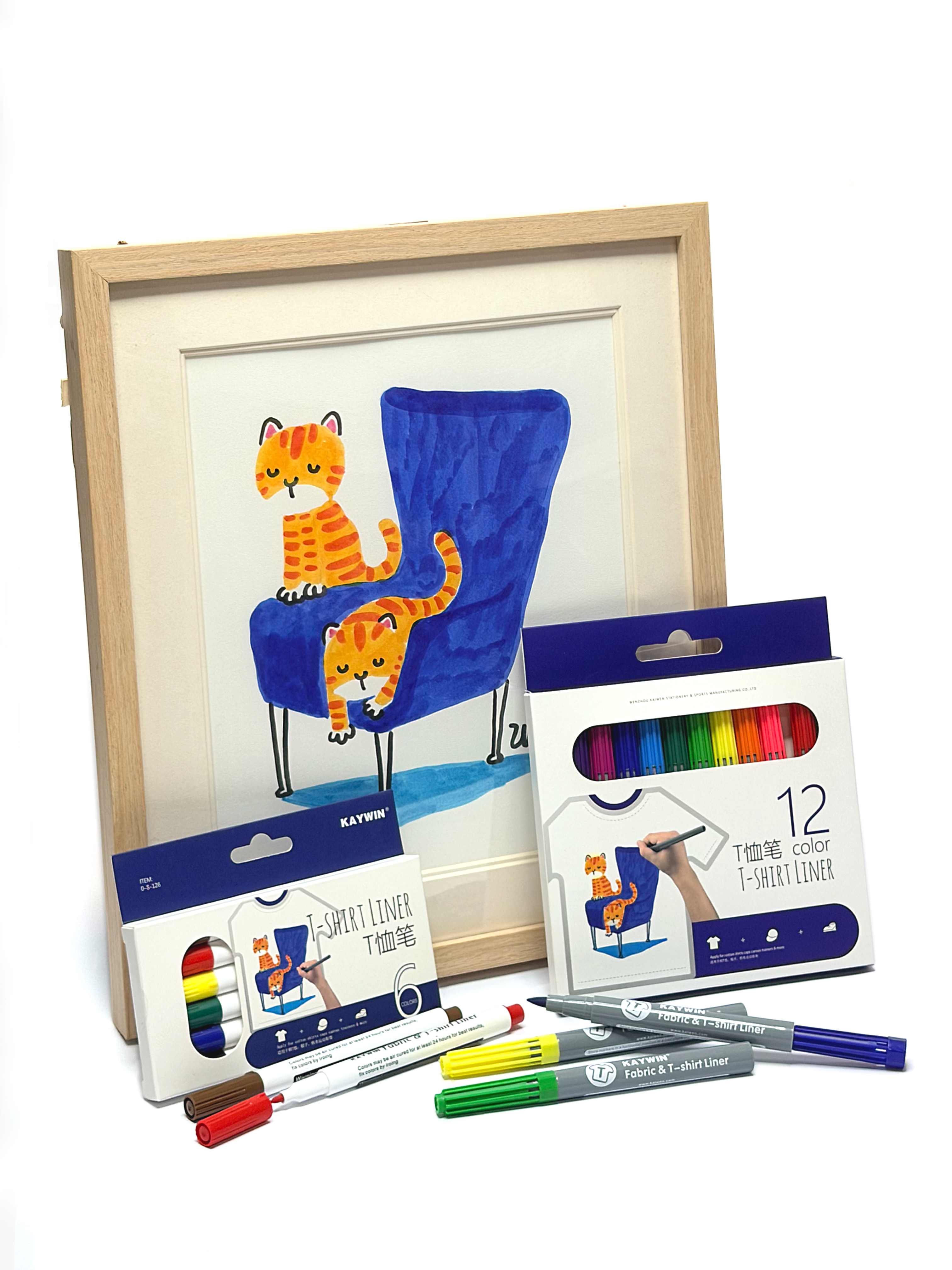 Kaywin marker and art pen product display