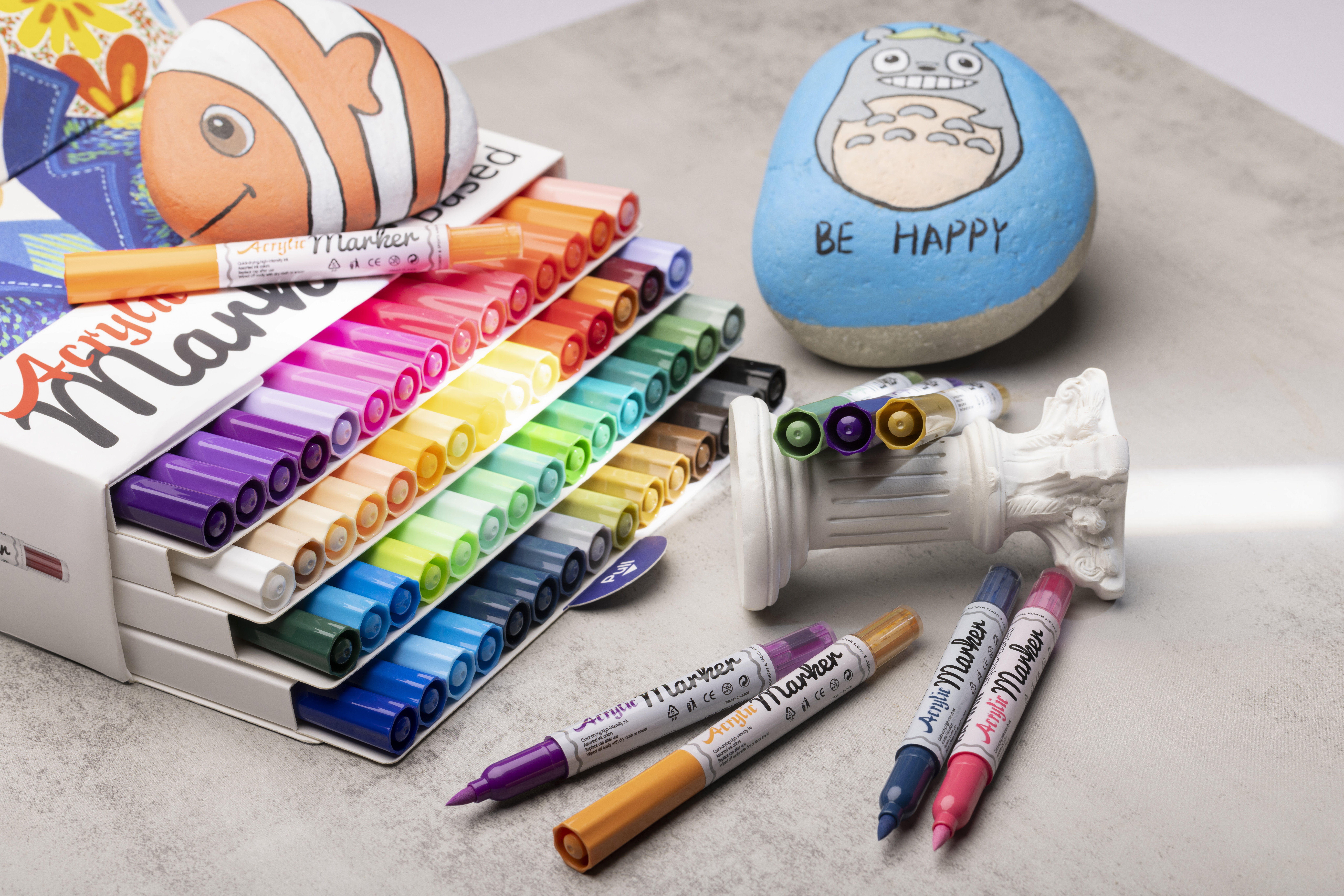 Kaywin paint marker product display showcase